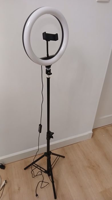 Lampa led do selfie do zdjęć pierścieniowa nowa bluetooth