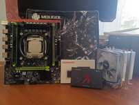 Комплект x99 Mougol + Xeon E5 2680 v3 + RAM 16 GB DDR4 + Кулер