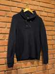 Sweter Gap Wełniany Gruby Granatowy Wełna Zimowy Golf