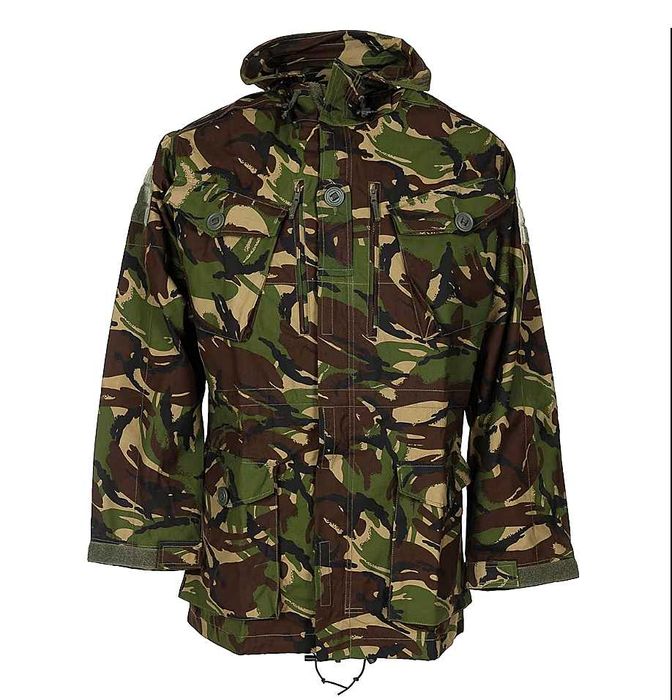Нова літня куртка парка Британія DP Smock Combat Windproof Woodland