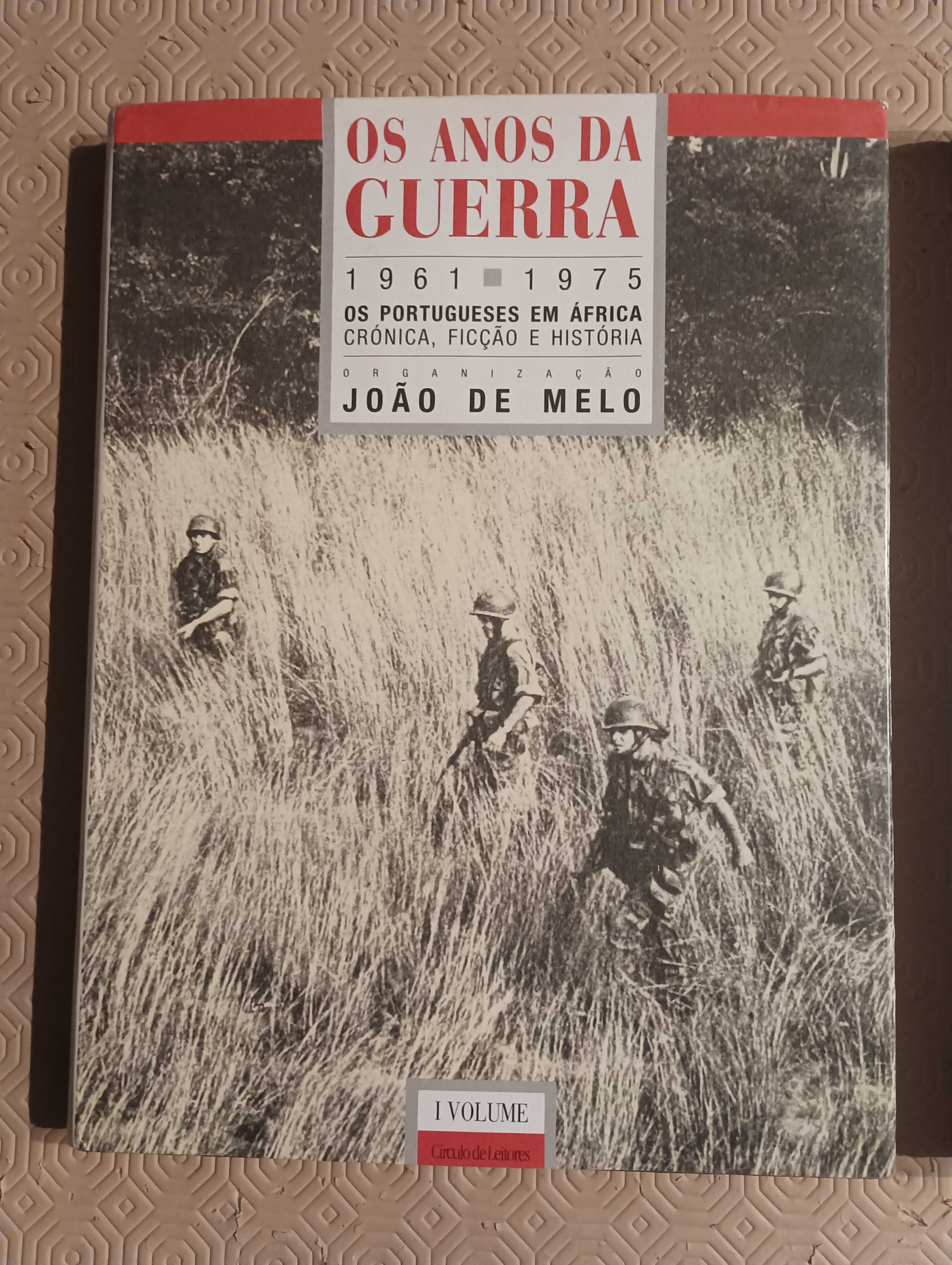Livro Os anos da Guerra - João de Melo- 2 volumes