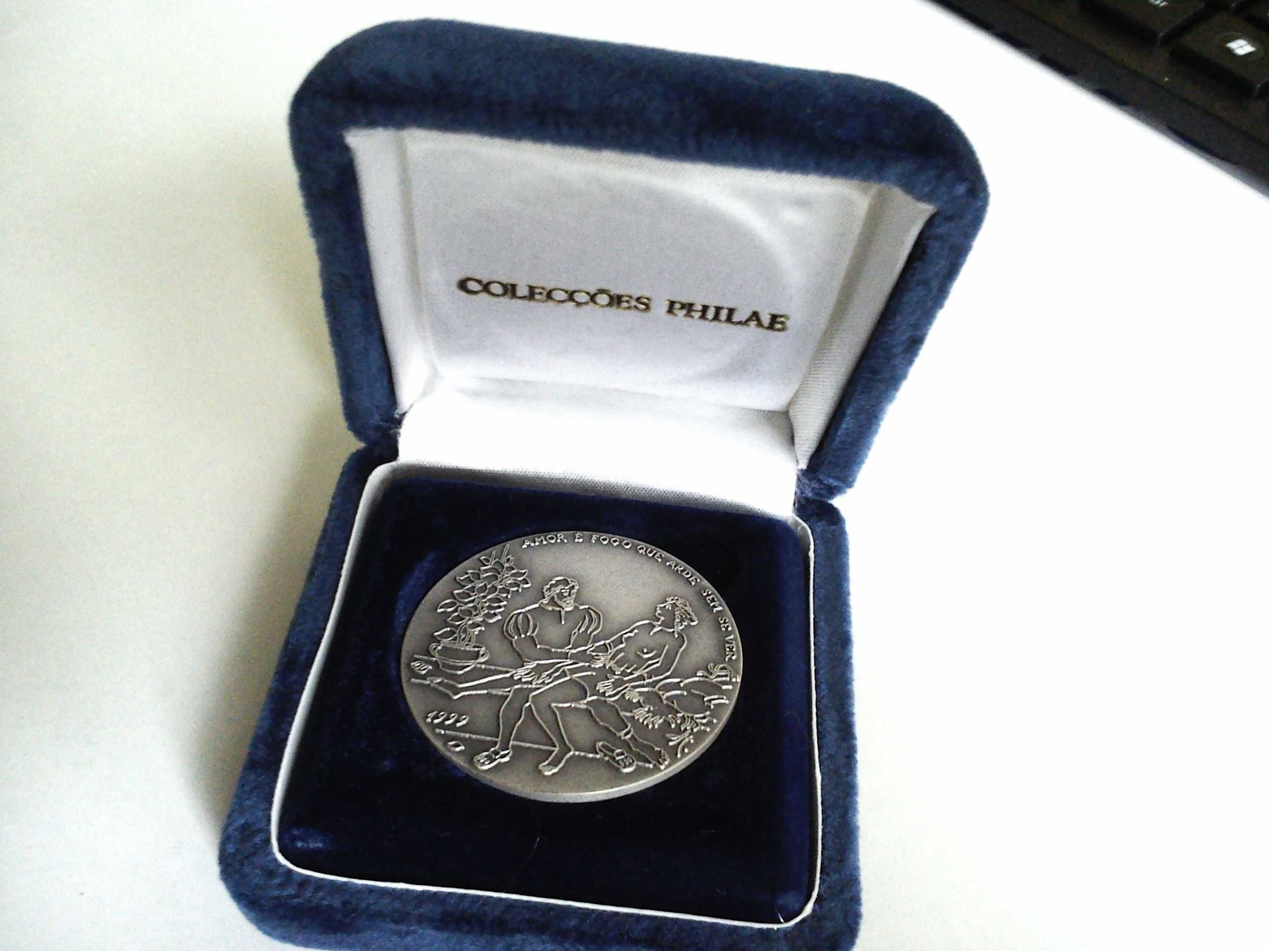 7 medalhas Camões - PRATA - Colecções Philae