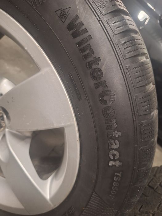 Komplet kół BMW 16 5x120 225/55R16 Continental E46 E36 E39 E90 E87 E60