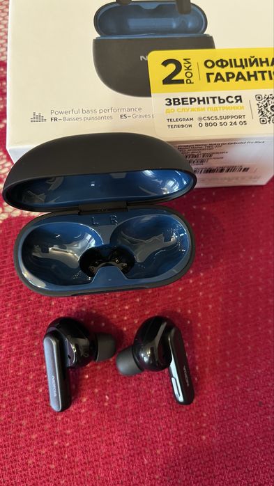 Наушники Nokia Go Earbuds 2 Pro TWS-222 ENC Black Гарантия
