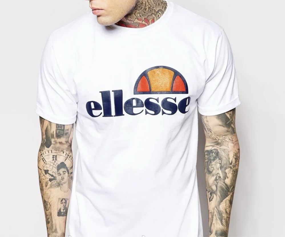 Мужские футболки Ellesse шорты свитшоты штаны сумка Элисс унисекс