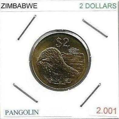Zimbabwe - - - - - Moedas