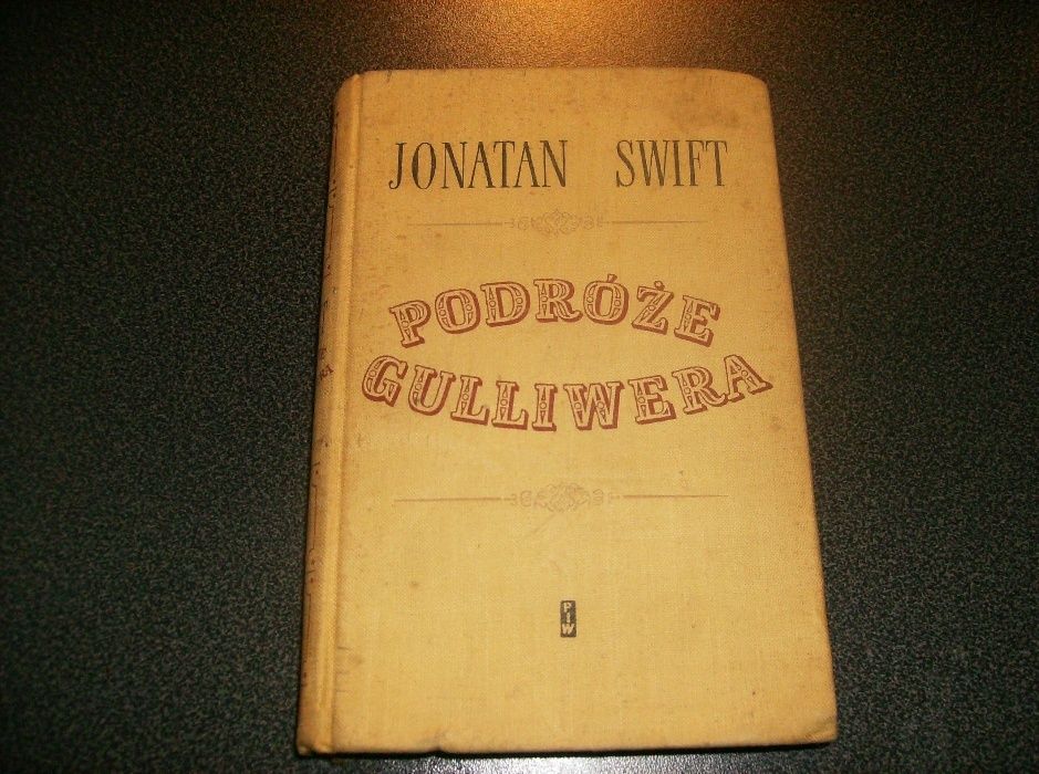 Podróże Guliwera Jonatan Swift wyd 1956 r, wyjątkowa pamiątka z imprez