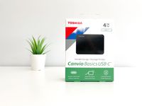 Disco externo 4TB Toshiba 2.5" (Type-C) - NOVO