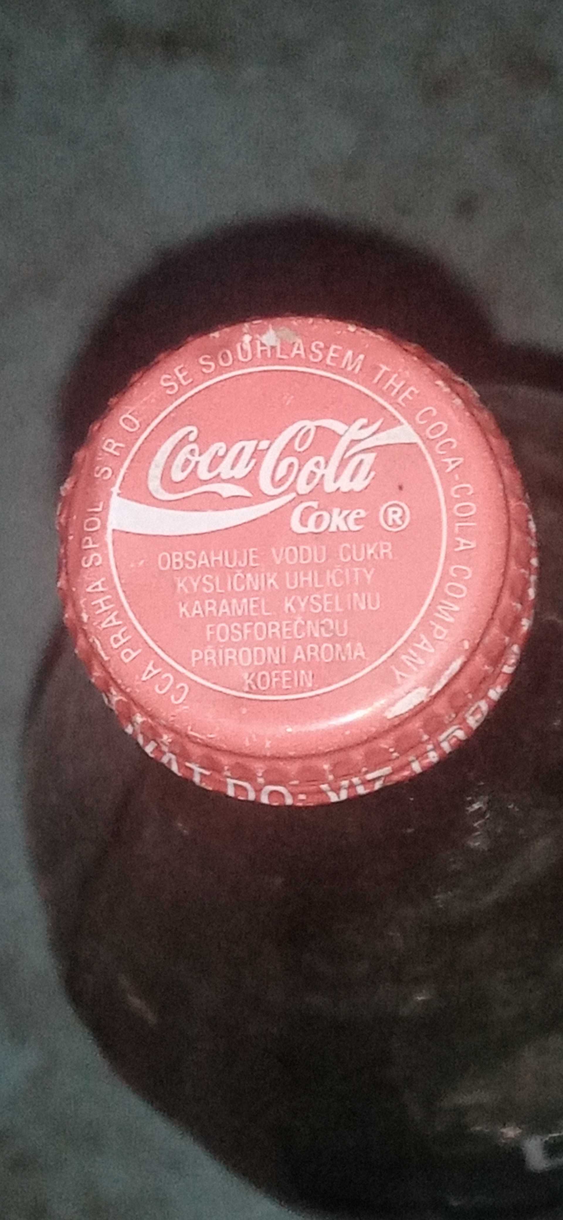 Coca-Cola скляна пляшка