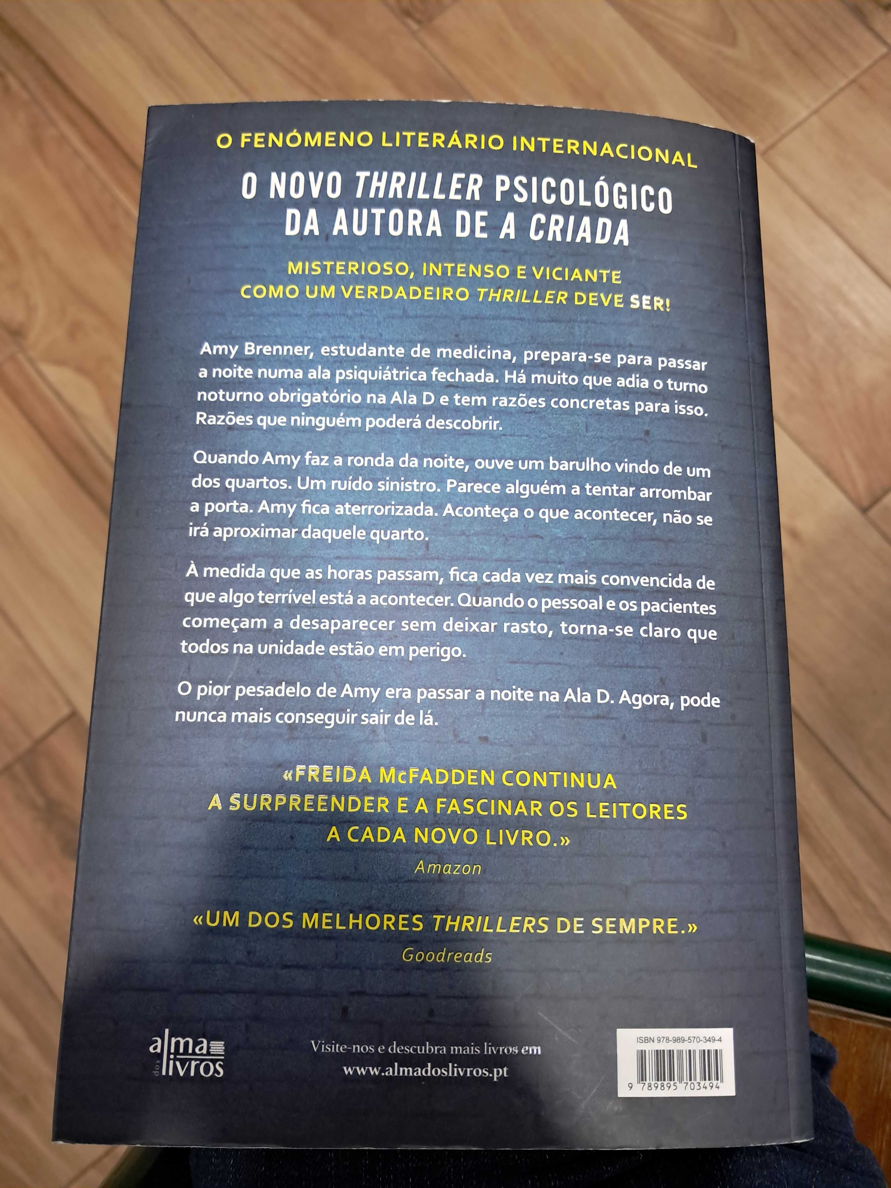 Vendo livro "Ala D" como novo