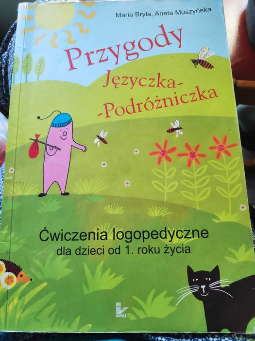 Książka logopedyczna Przygody Języczka - Podróżniczka