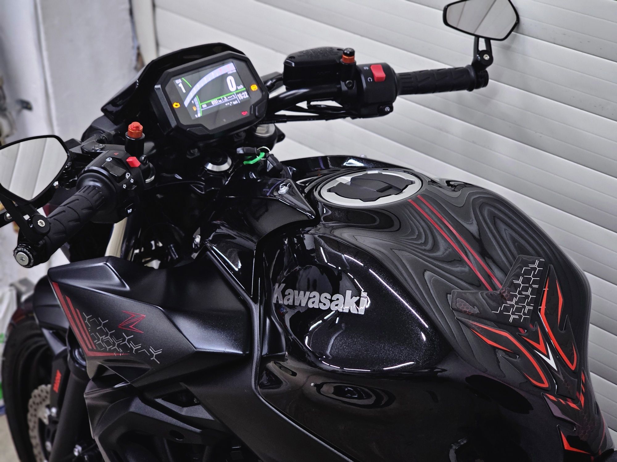 Kawasaki Z650 Black edition 2021 rok  35KW A2 Wydech MiVV dodatki