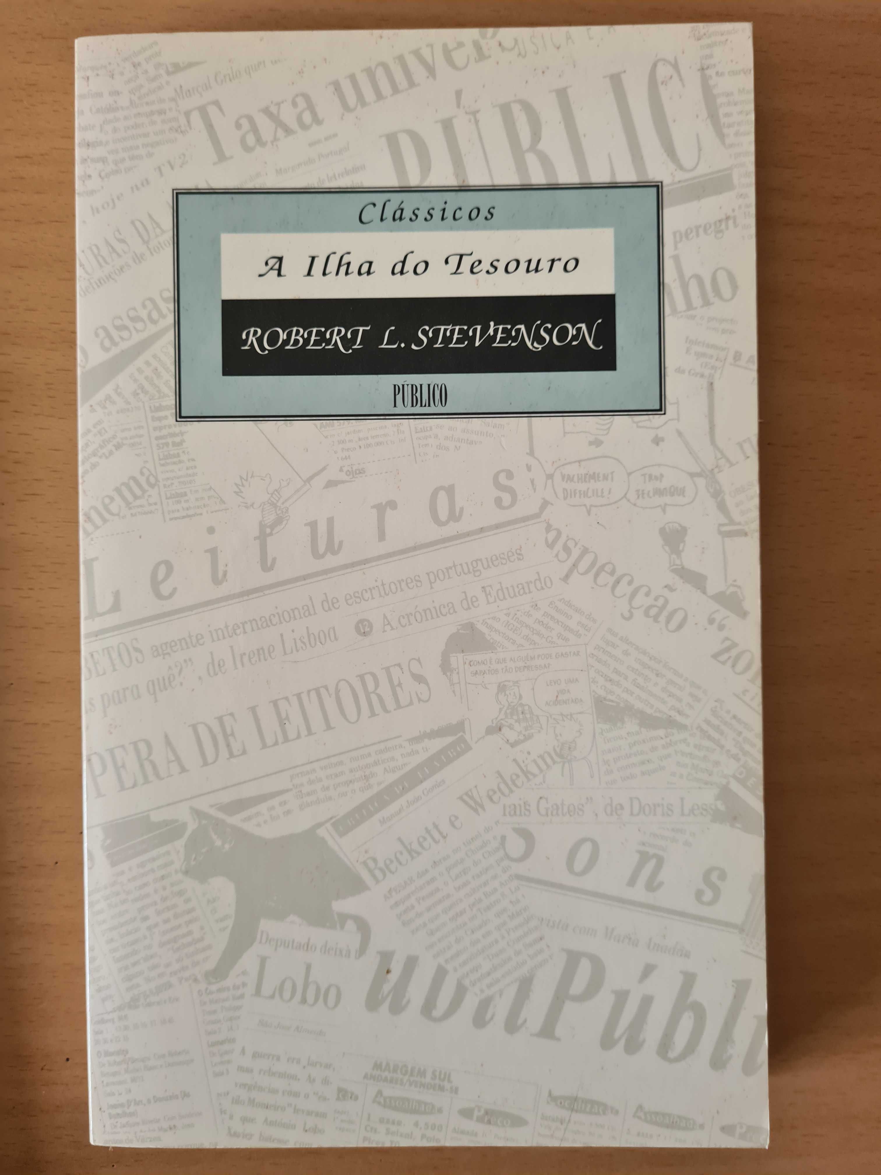 Livro "A Ilha do Tesouro" de Robert L. Stevenson