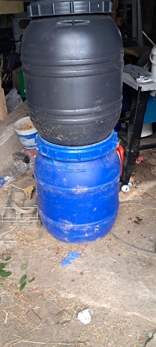 Beczki plastikowe po spożywce