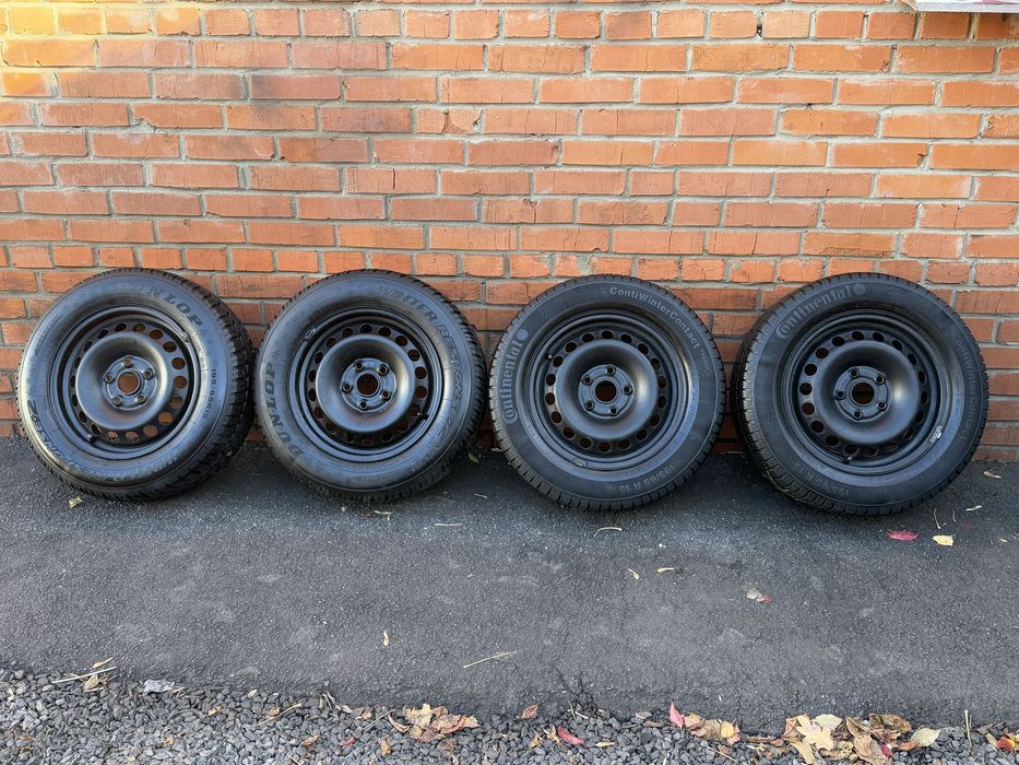 Диски Резина зима ET47 R-15 195 65 Фольцваген Пасат Каді Гольф Тоуран