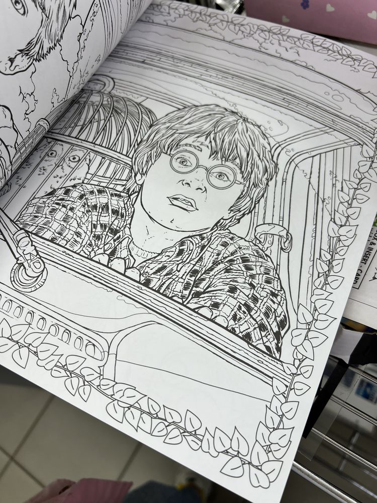 Harry Potter coloring book
