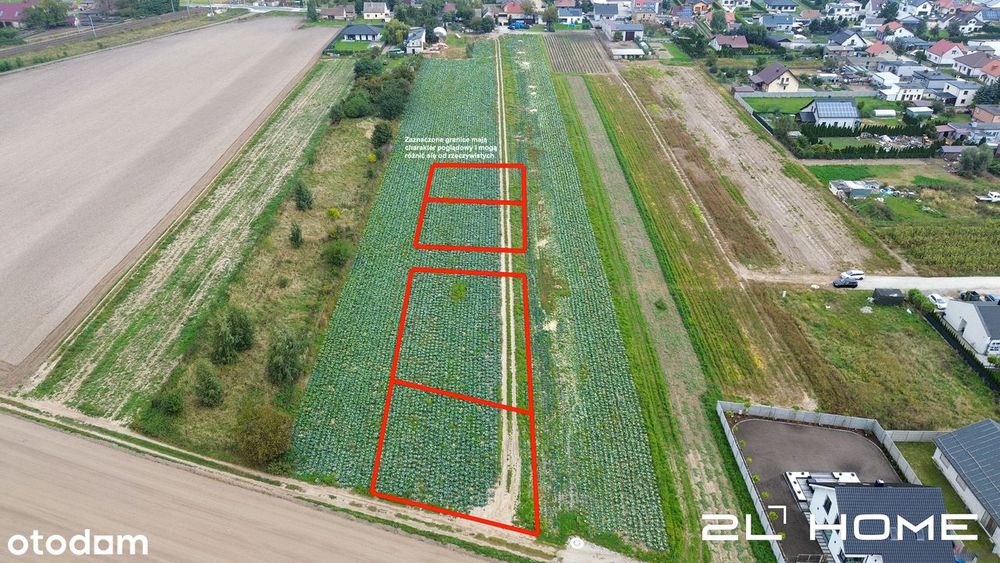 Działki Budowlane | Różne Rozmiary | Wz | Dostępne Media |> Zobacz