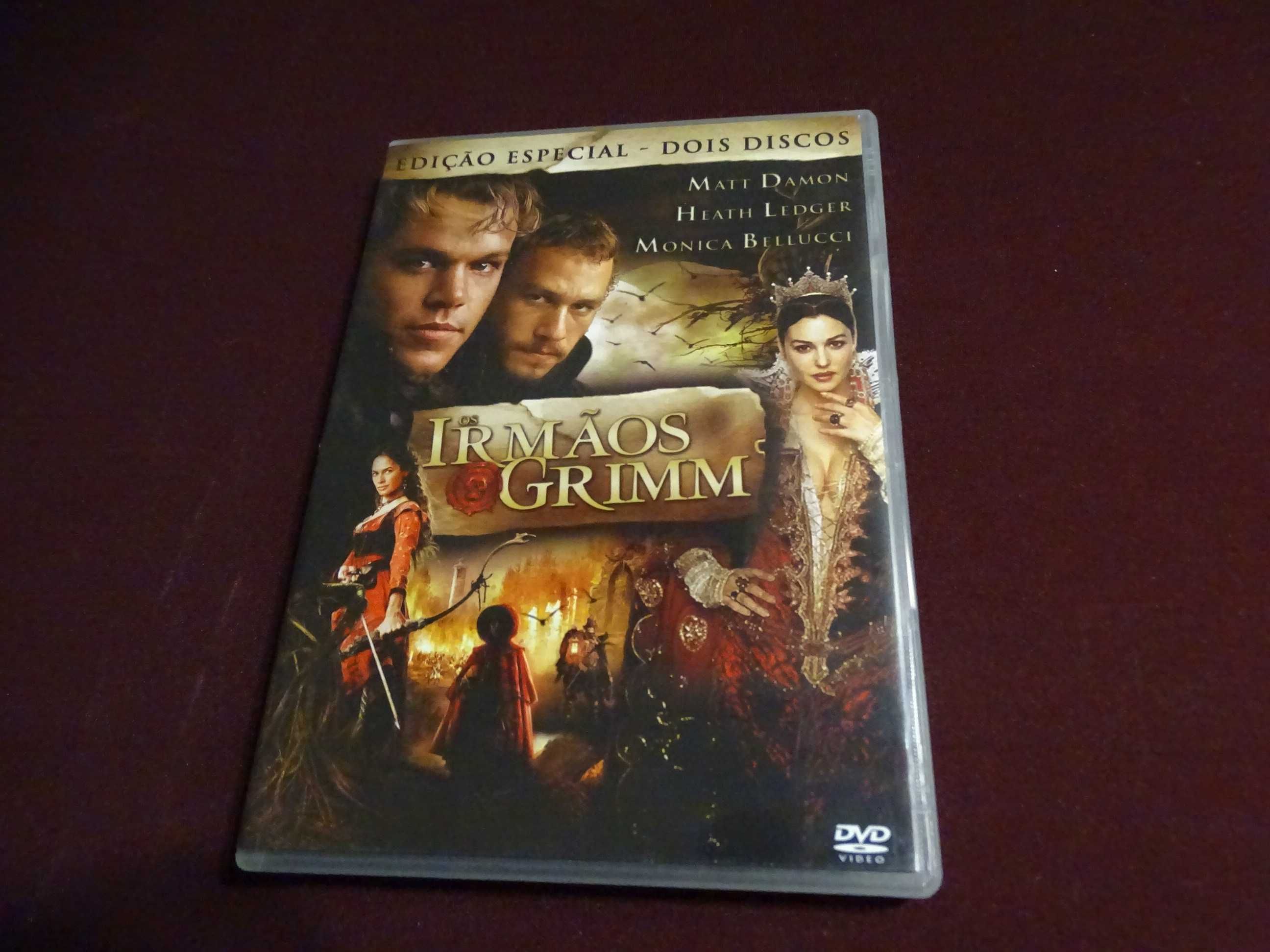 DVD-Os Irmãos Grimm/Mónica Bellucci-Edição especial 2 discos