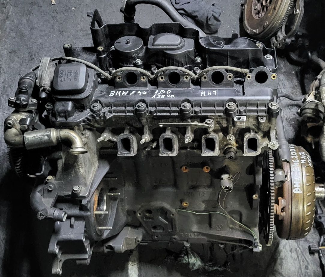 SILNIK BMW E46 2.0D 136km M47 D20