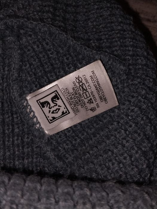 Шапка біні obey унісекс y2k sk8 opium drill rap