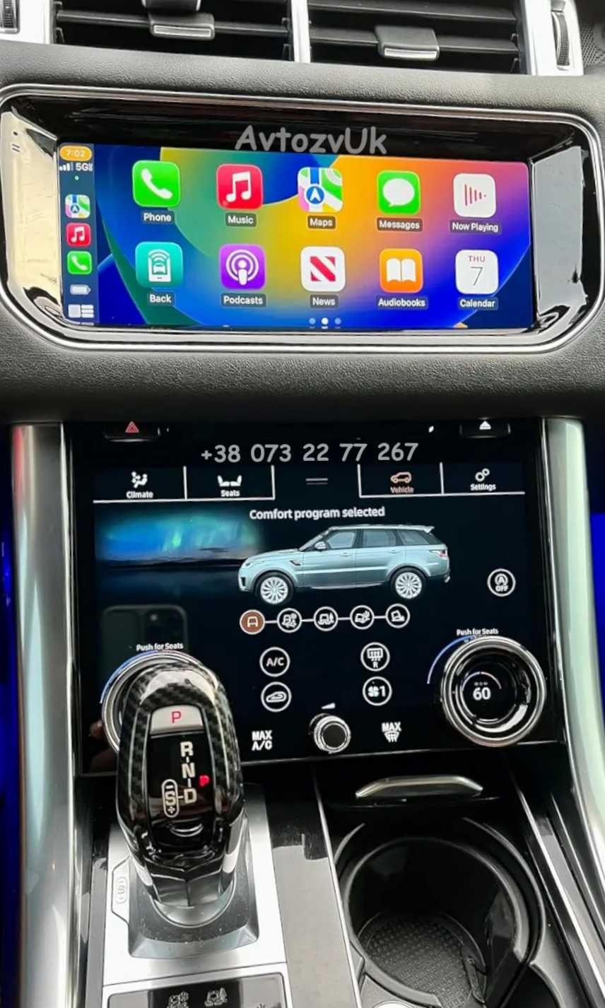 Магнитола VOGUE Land Range Rover L405 SPORT Ренж Спорт Android CarPlay