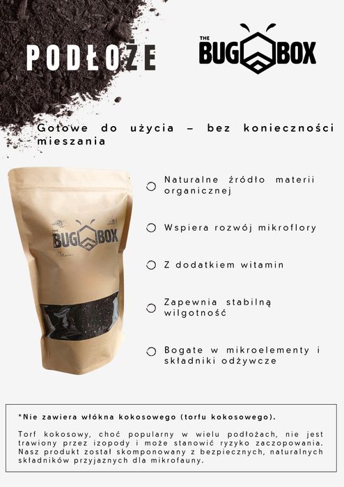 Podłoże do terrarium tropikalnego