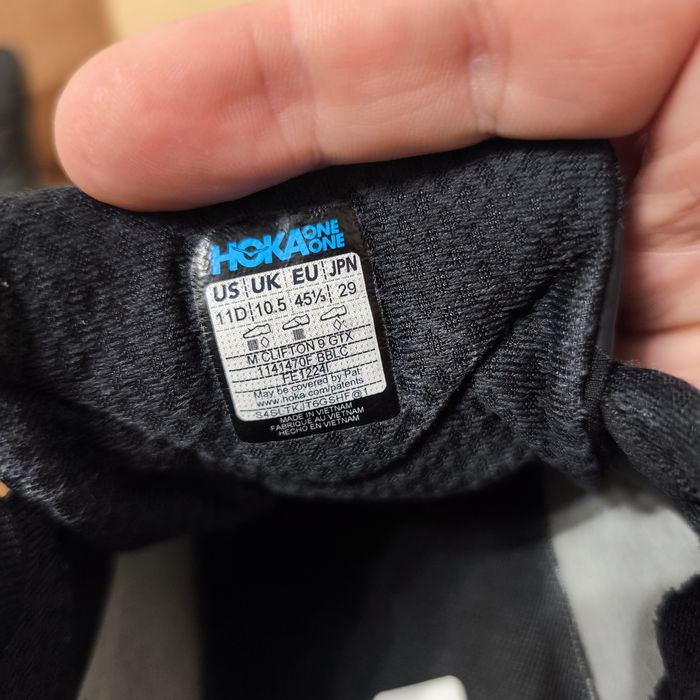 Чоловічі кросівки Hoka Clifton 9 gore-tex