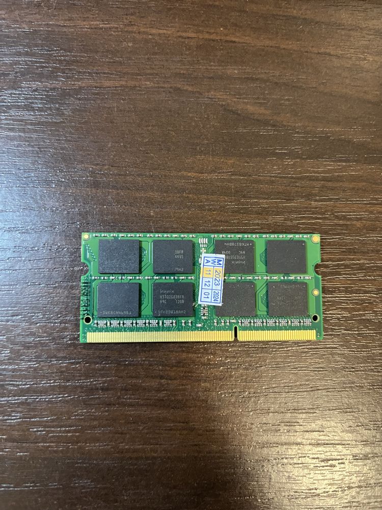 Оперативна памʼять для ноутбука Kingston DDR3 4 Гб 1333 1.5v