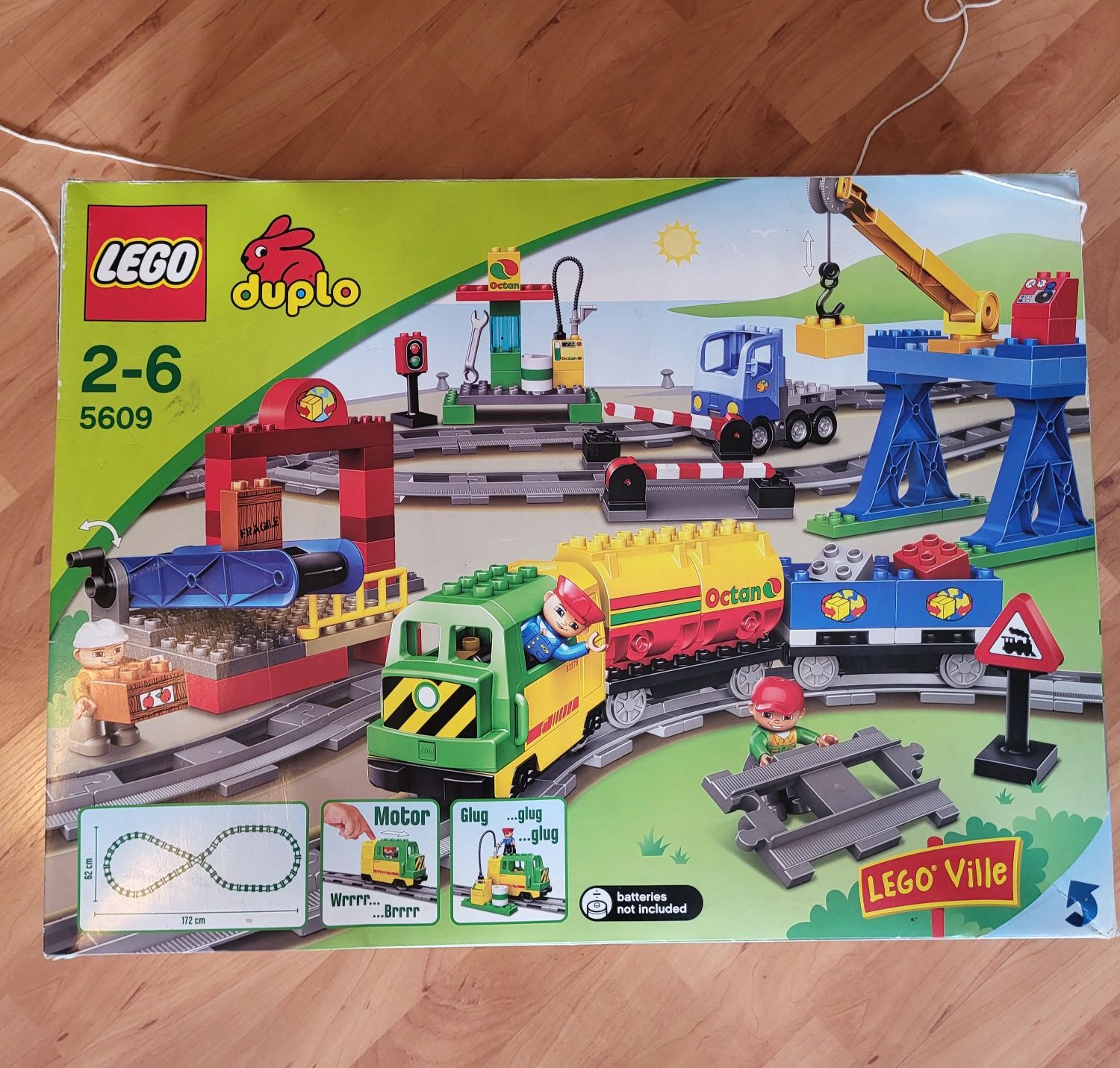 Lego Duplo Pociąg + gratis dodatkowe tory