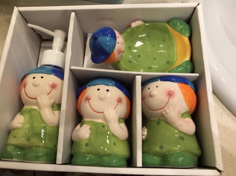 Conjunto de casa-de-banho bebé