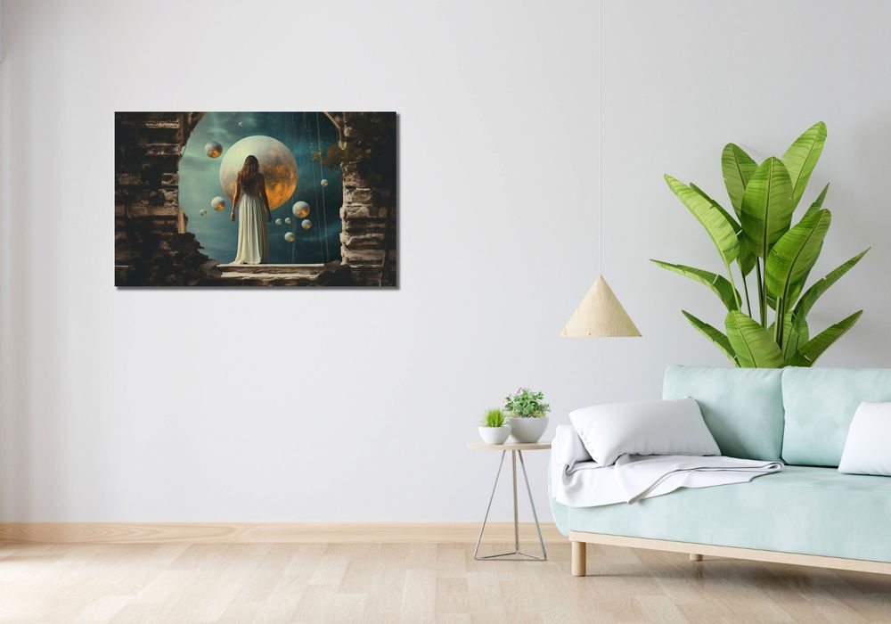 Obraz 100x60cm Teatr w Portalu Ruin