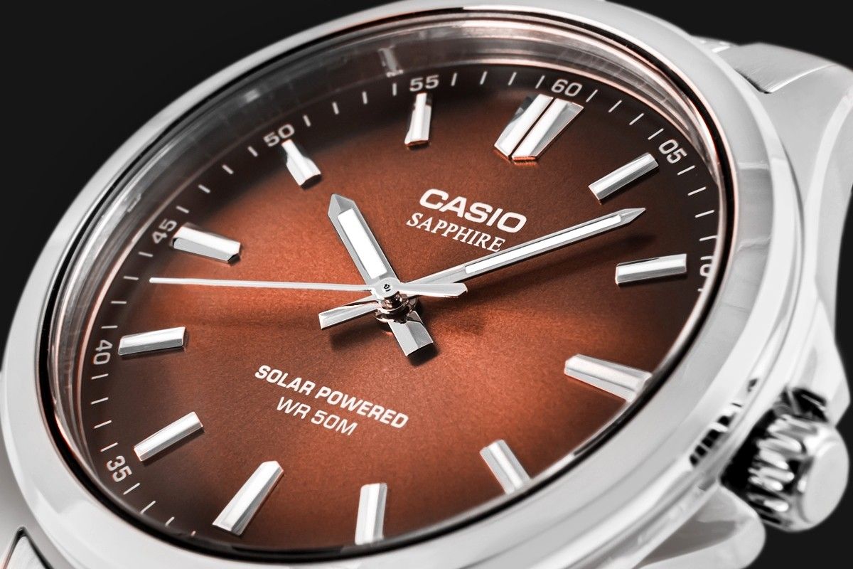 Zegarek Męski CASIO Solar MTS-RS100D-5AVDF + BOX