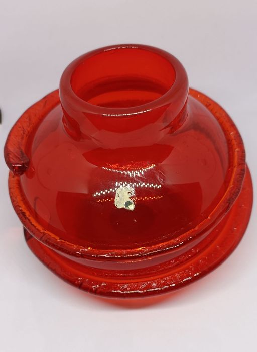 Wazon Krakowski Instytut Szkła Jakubas z metką