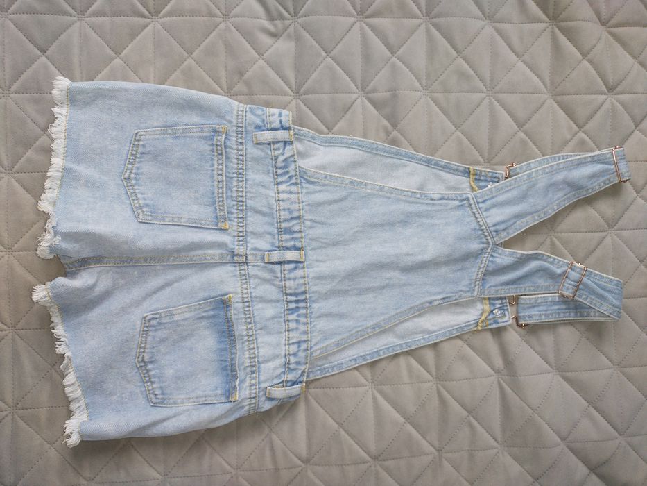 Ogrodniczki jeansowe rozm.164