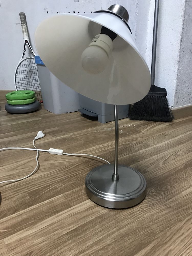 Candeeiro ikea inox