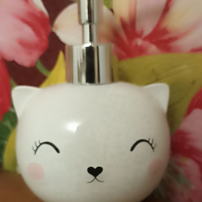 Дозатор для рідкого мила MBM MY HOME Cute Cat, White
Кнопкові
Зас