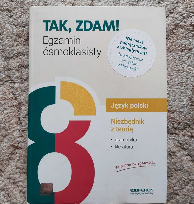 Egzamin ośmioklasisty Język polski Repetytorium
