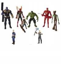 Avengers Zestaw 8 Figurek Hulk Thanos Spider Man