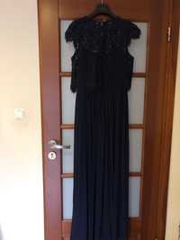 NOWA Długa elegancka sukienka 38 H&M