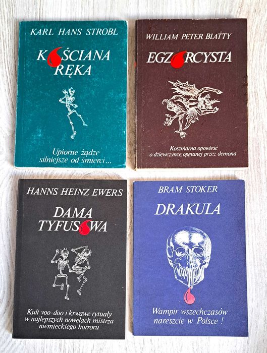 Stoker Drakula Blatty Egzorcysta Ewers Dama tyfusowa  Strobl Kościana