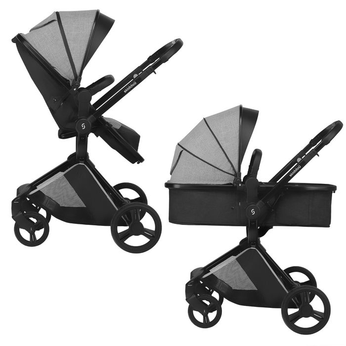 Nowy wózek 2w1 gondola + spacerówka - Cena w sklepie 1300zl