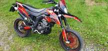 Aprilia SX 125  stan bdb-niemcy,udok.przebieg wr 125 supermoto