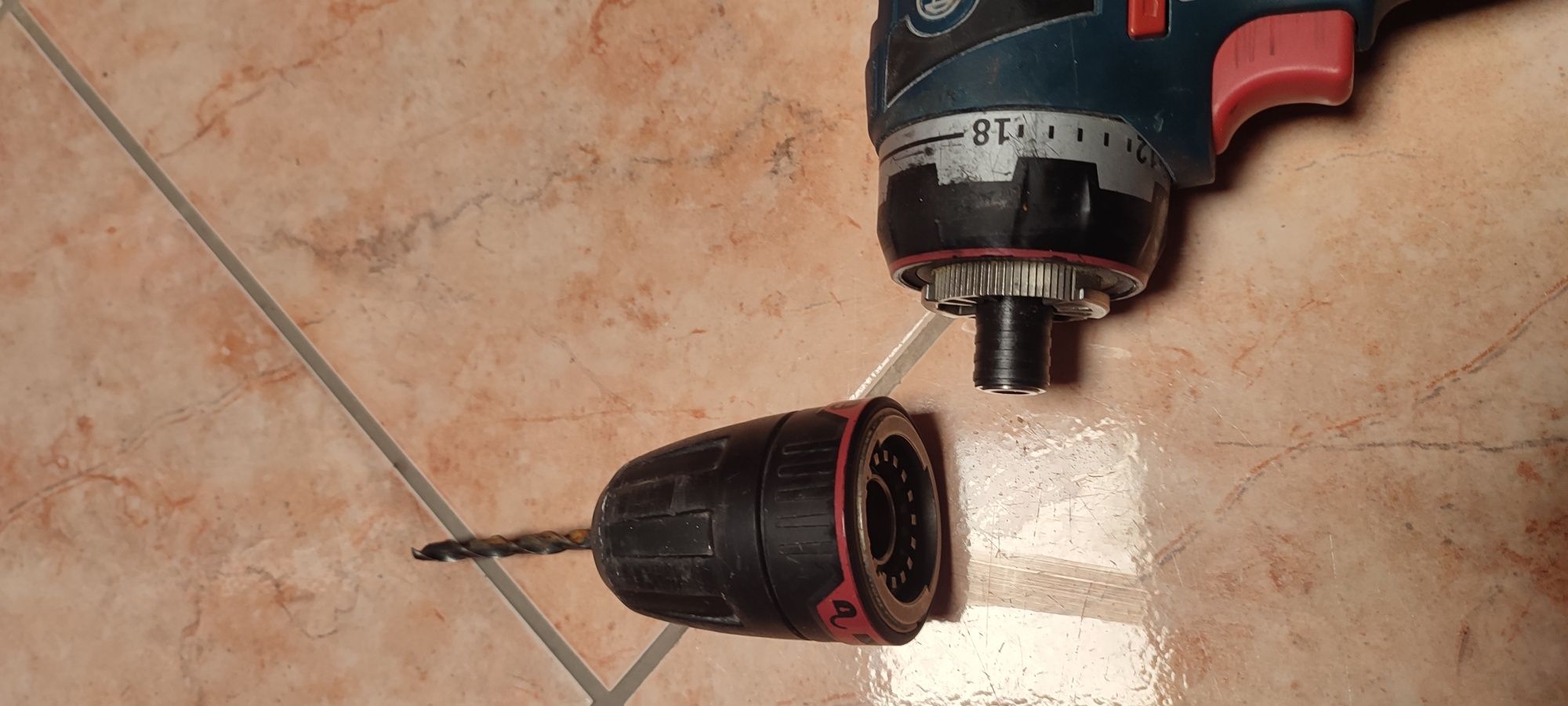 Wkrętarka niemiecka Bosch GSR 14.4 V-EC  FC2 stan BDB+