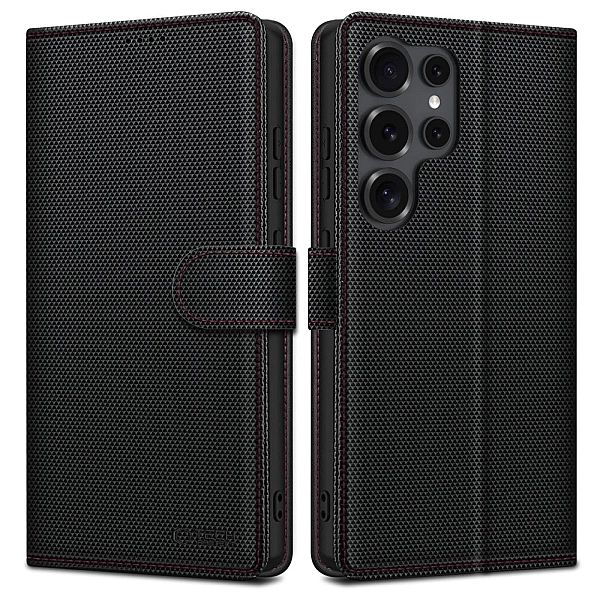 Tech-Protect Wallet Rs Galaxy S25 Ultra Black/Red