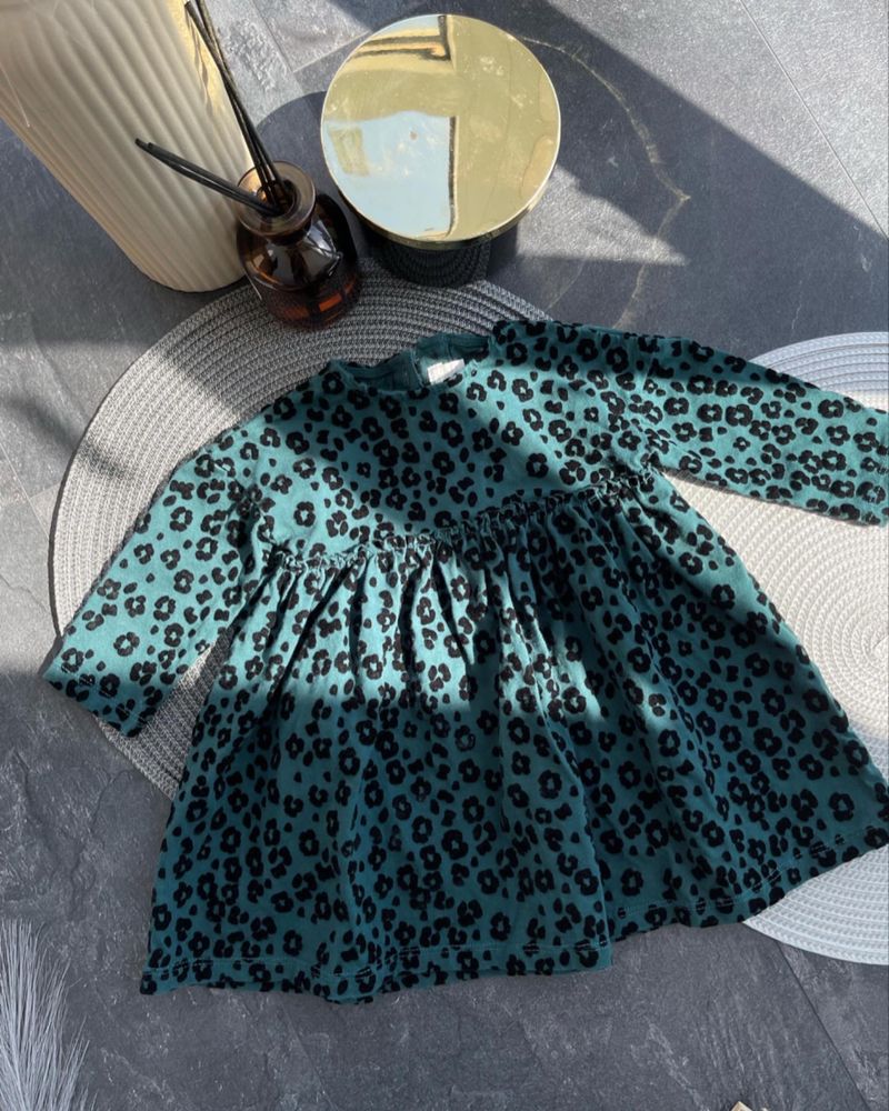 Сукня леопардова на 9-12 стан нової h&m zara