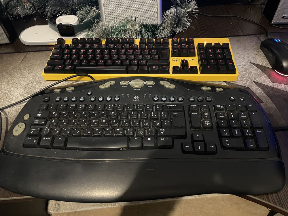 Logitech corded keyboard