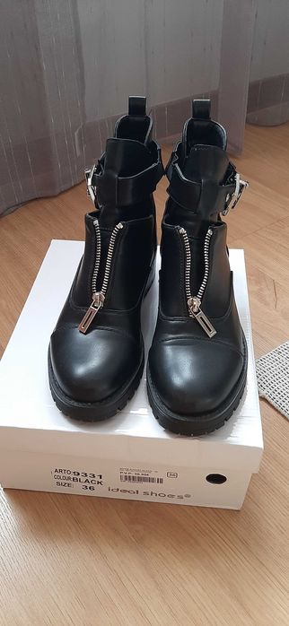 Bota preta tam 36