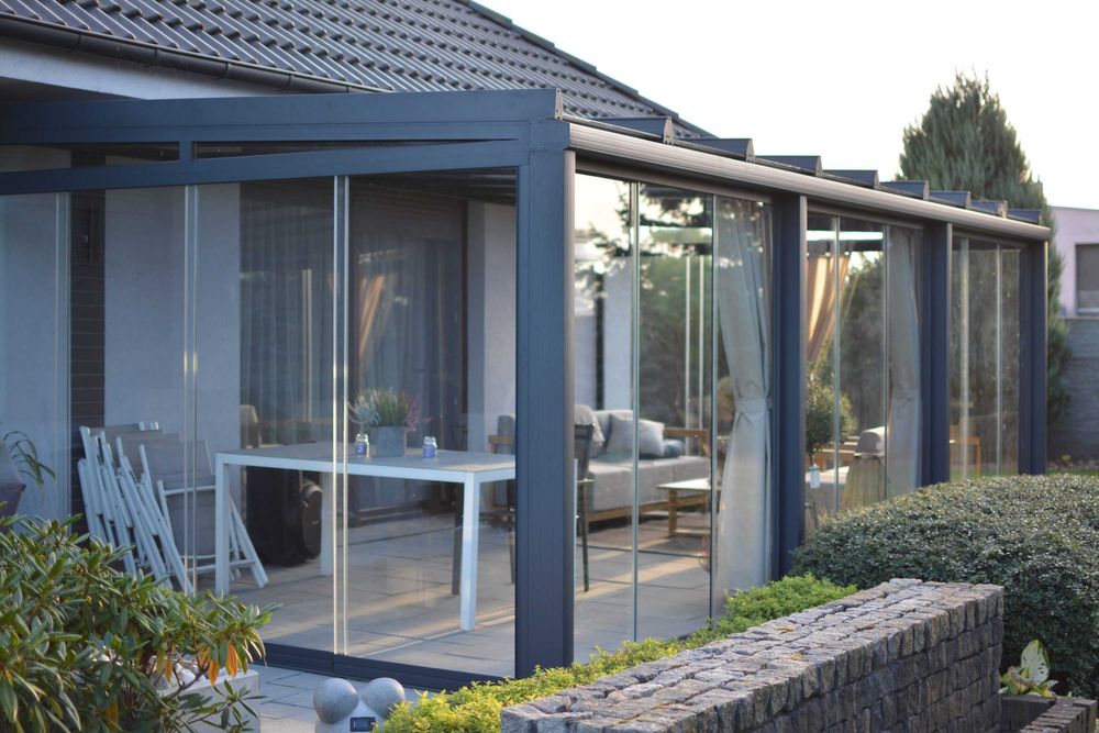 ++ Aluminiowe Zadaszenia Tarasów, Szklane Ścianki. ++