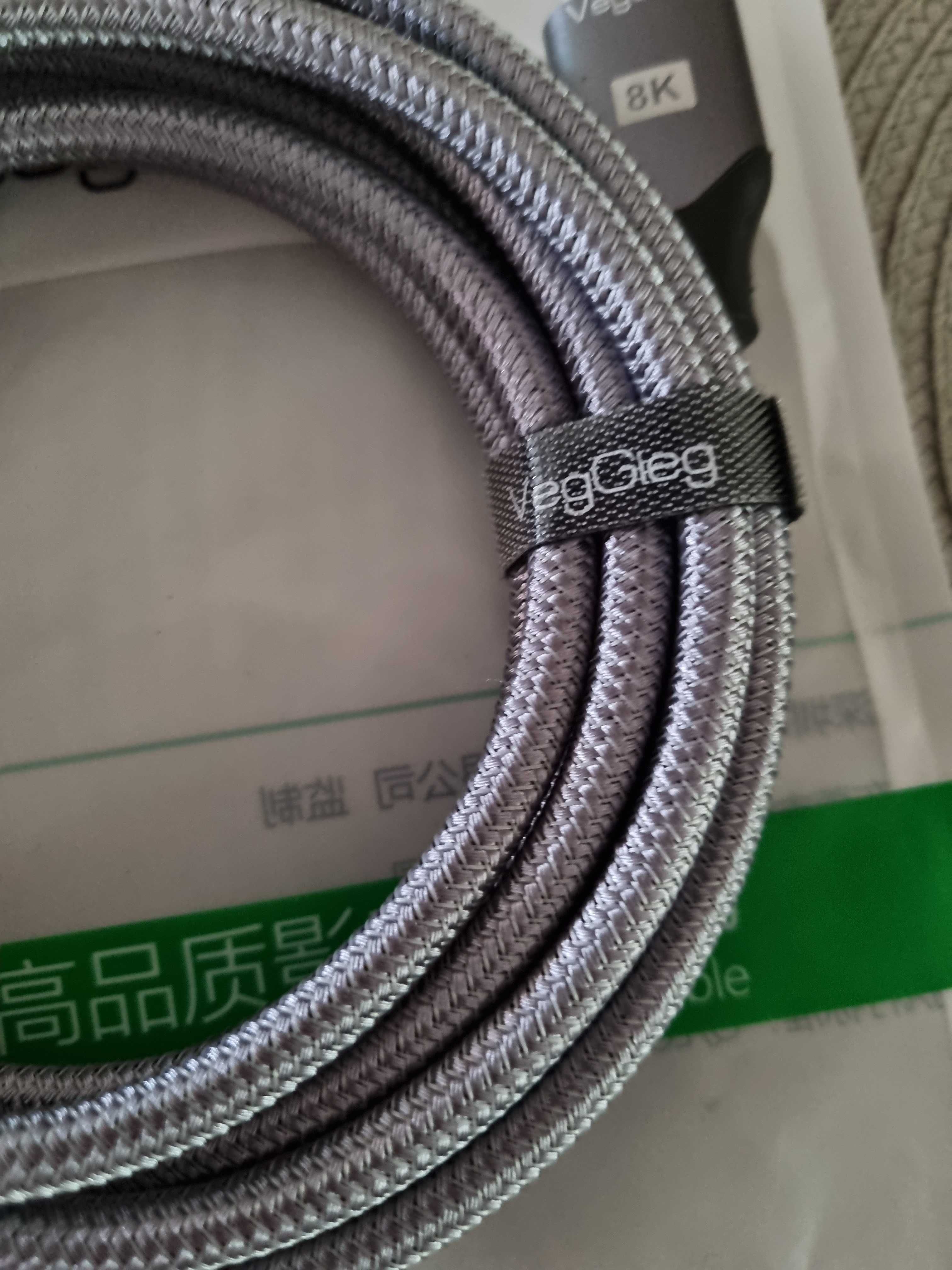 HDMI 2.1 HIGH SPEED 8K-120HZ 8K-60HZ VegGieg  5 M