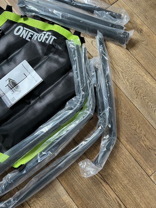 Trampolina 106 cm Cicha Stabilna Bungee Fitness Domowa do ćwiczeń